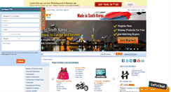 Desktop Screenshot of korea.tradekey.com