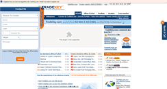 Desktop Screenshot of fr.tradekey.com