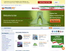 Tablet Screenshot of iran.tradekey.com