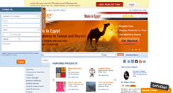 Desktop Screenshot of egypt.tradekey.com