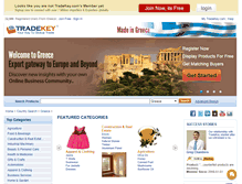 Tablet Screenshot of greece.tradekey.com